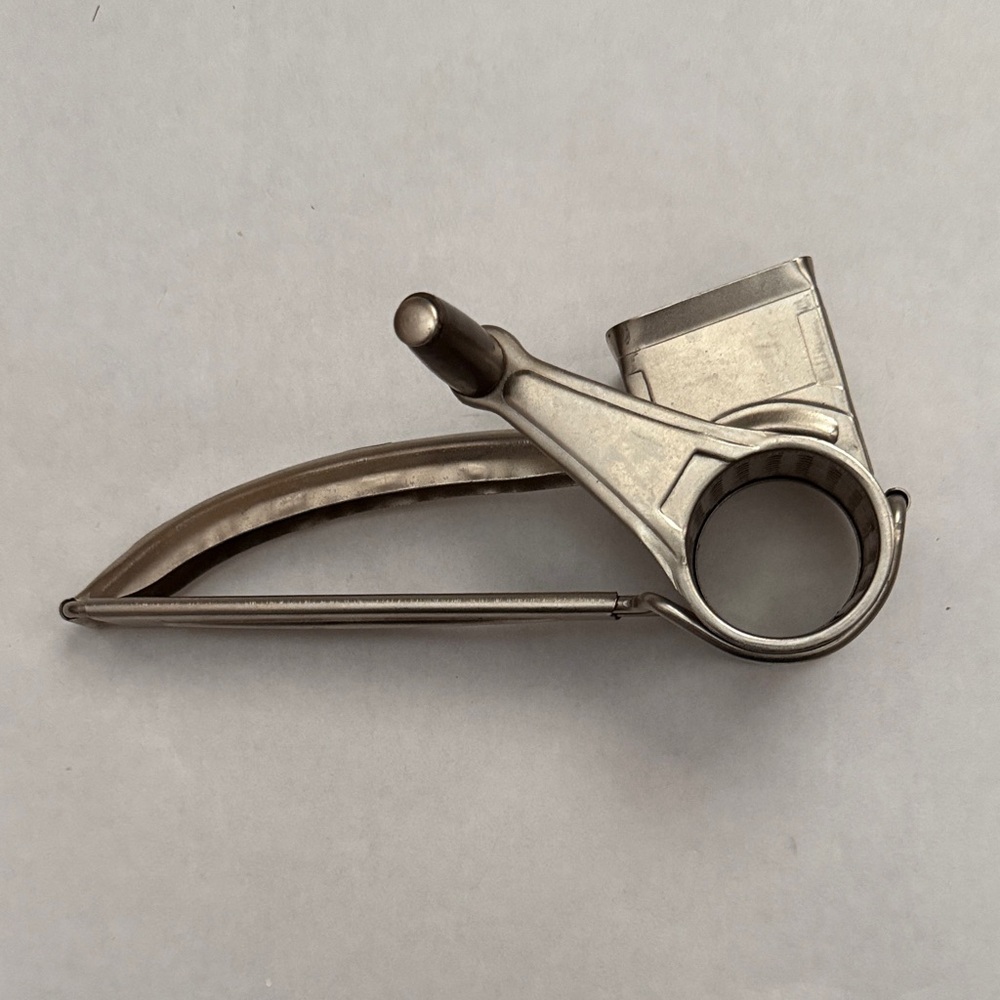 Vintage Stainless Steel Rotary Cheese Grater